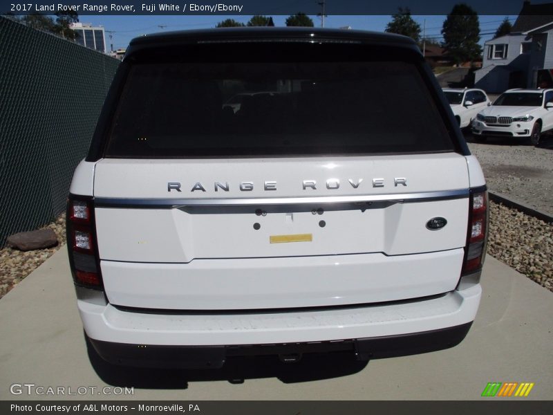 Fuji White / Ebony/Ebony 2017 Land Rover Range Rover