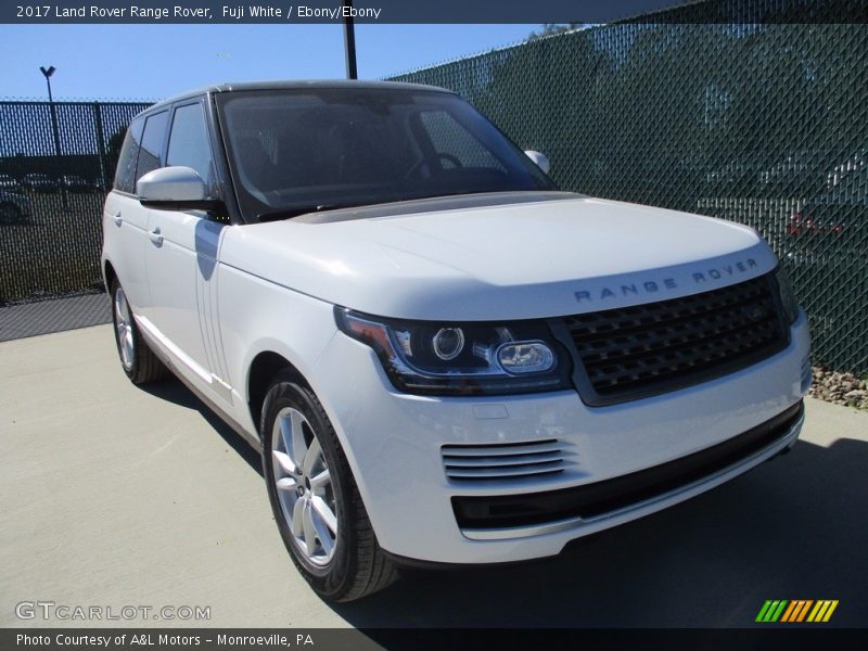 Fuji White / Ebony/Ebony 2017 Land Rover Range Rover