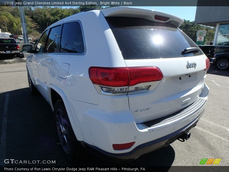Bright White / Black 2018 Jeep Grand Cherokee Limited 4x4 Sterling Edition