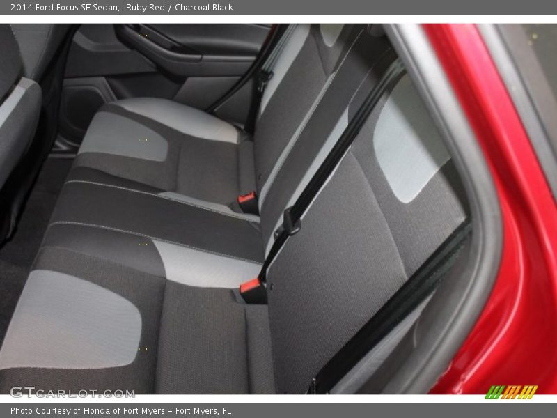 Ruby Red / Charcoal Black 2014 Ford Focus SE Sedan