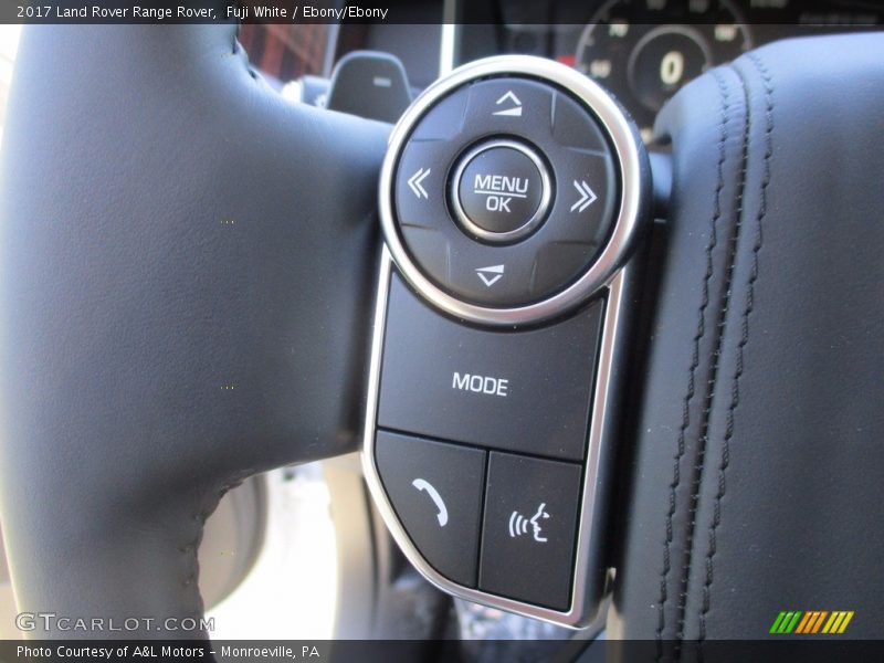 Fuji White / Ebony/Ebony 2017 Land Rover Range Rover