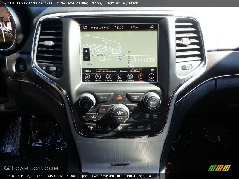 Bright White / Black 2018 Jeep Grand Cherokee Limited 4x4 Sterling Edition