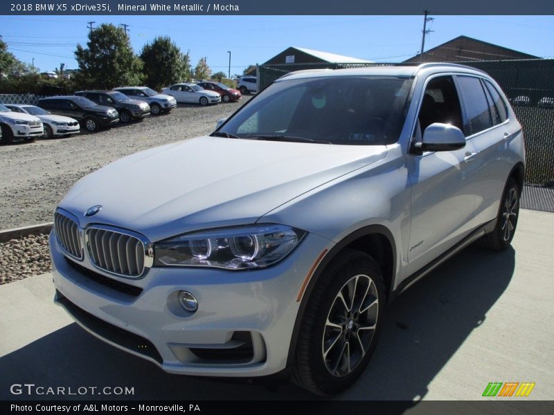 Mineral White Metallic / Mocha 2018 BMW X5 xDrive35i