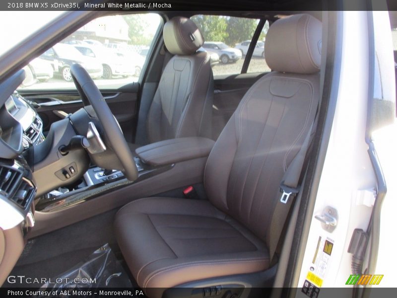 Mineral White Metallic / Mocha 2018 BMW X5 xDrive35i