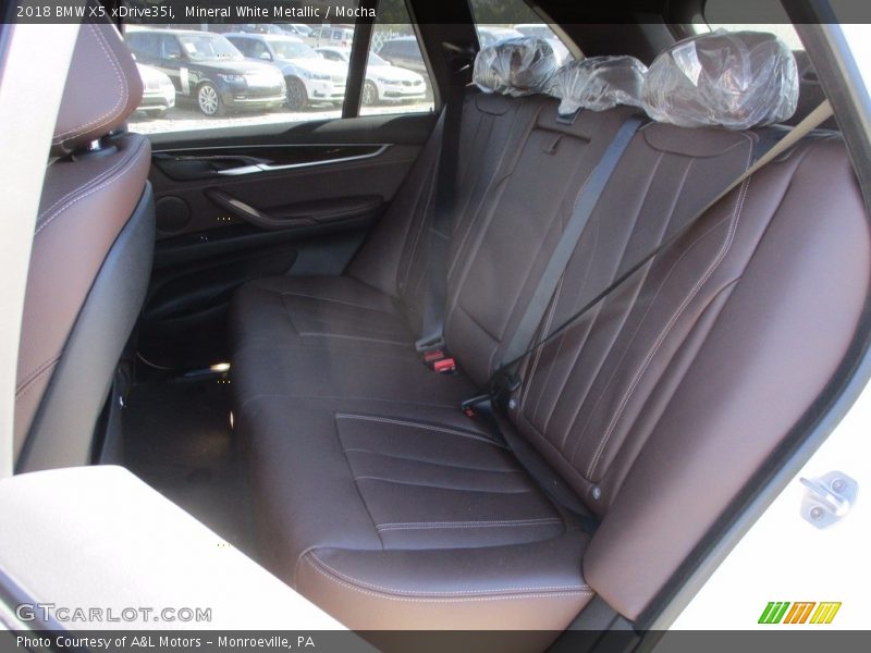 Mineral White Metallic / Mocha 2018 BMW X5 xDrive35i
