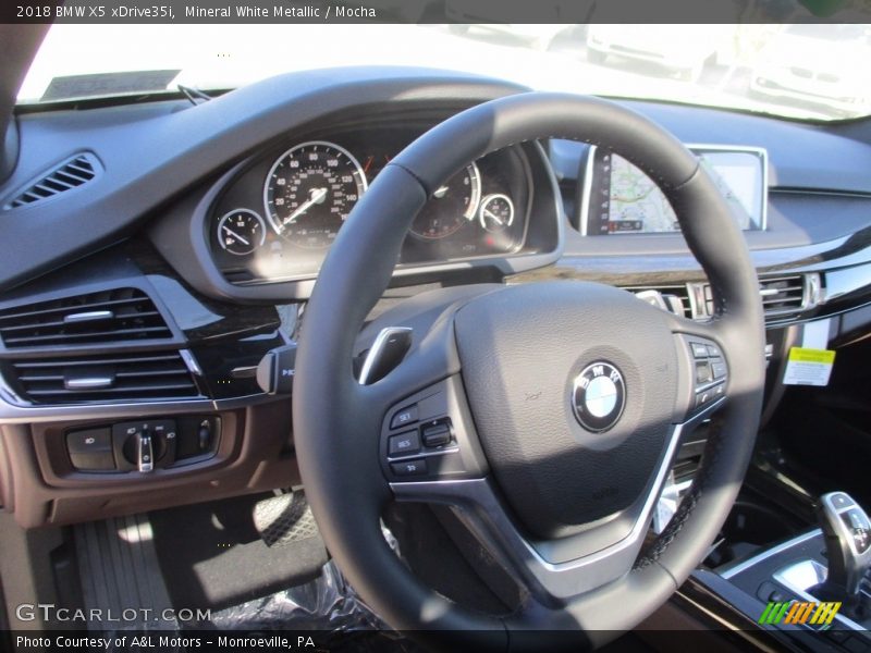 Mineral White Metallic / Mocha 2018 BMW X5 xDrive35i