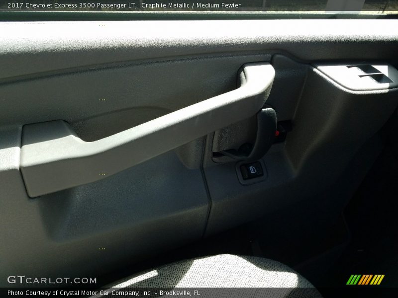 Graphite Metallic / Medium Pewter 2017 Chevrolet Express 3500 Passenger LT