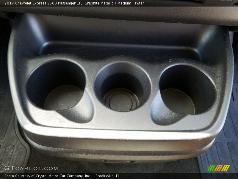 Graphite Metallic / Medium Pewter 2017 Chevrolet Express 3500 Passenger LT