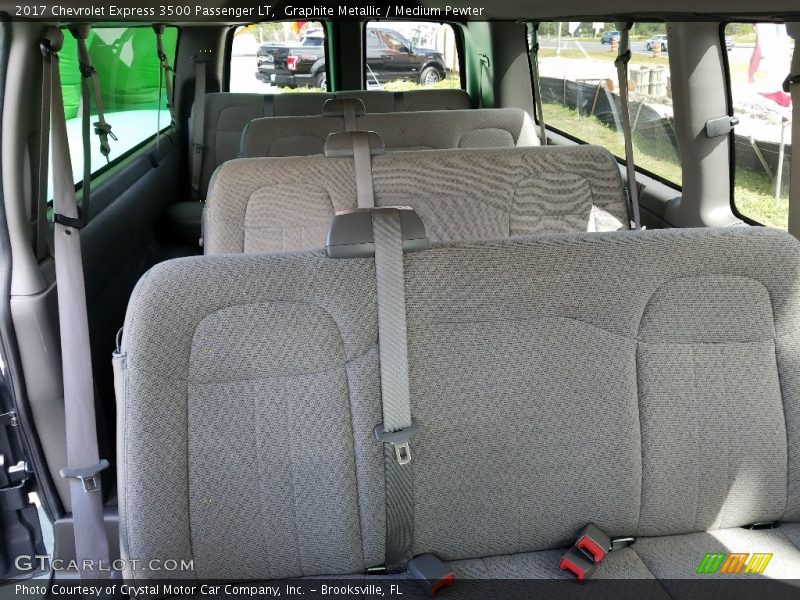 Graphite Metallic / Medium Pewter 2017 Chevrolet Express 3500 Passenger LT