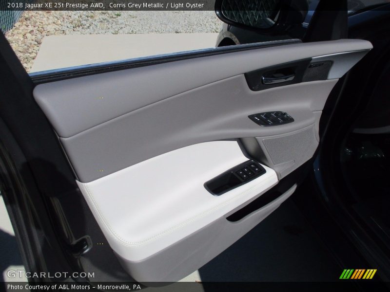 Corris Grey Metallic / Light Oyster 2018 Jaguar XE 25t Prestige AWD