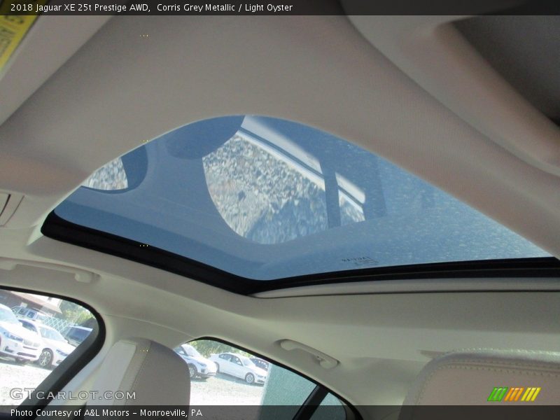Corris Grey Metallic / Light Oyster 2018 Jaguar XE 25t Prestige AWD
