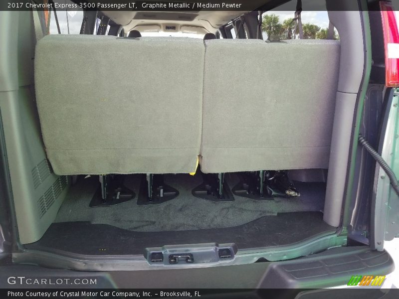 Graphite Metallic / Medium Pewter 2017 Chevrolet Express 3500 Passenger LT