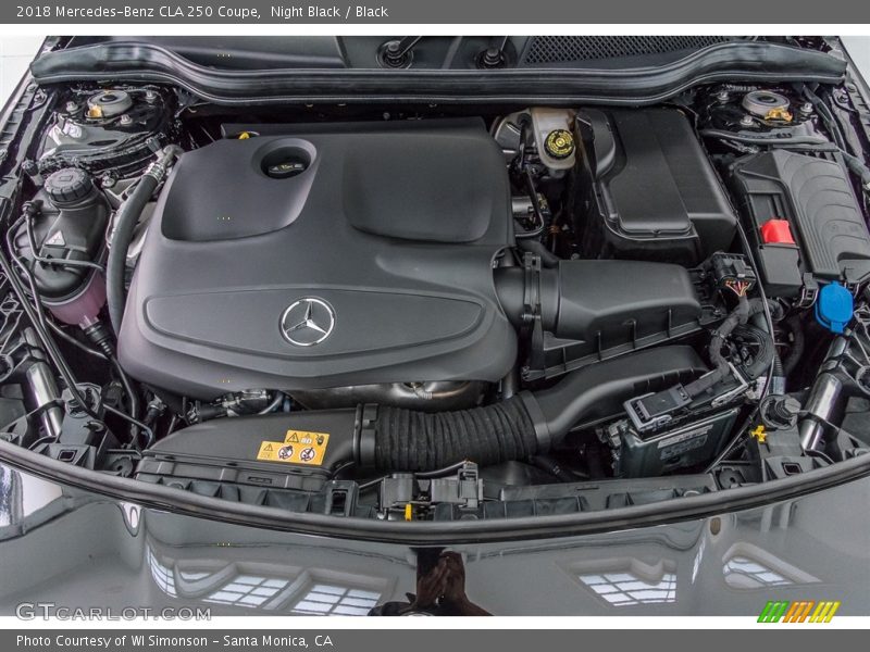 Night Black / Black 2018 Mercedes-Benz CLA 250 Coupe