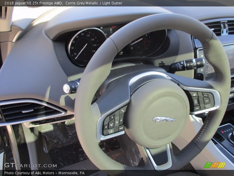 Corris Grey Metallic / Light Oyster 2018 Jaguar XE 25t Prestige AWD