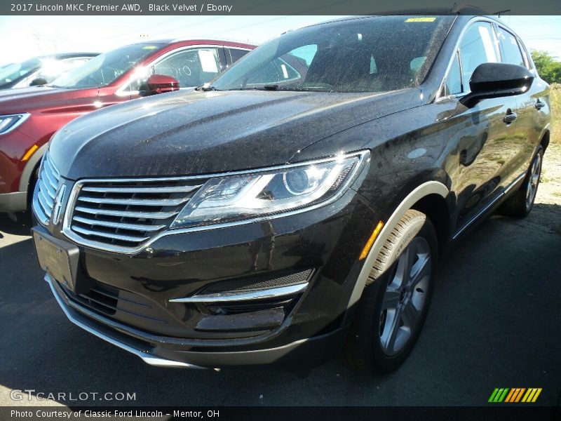 Black Velvet / Ebony 2017 Lincoln MKC Premier AWD