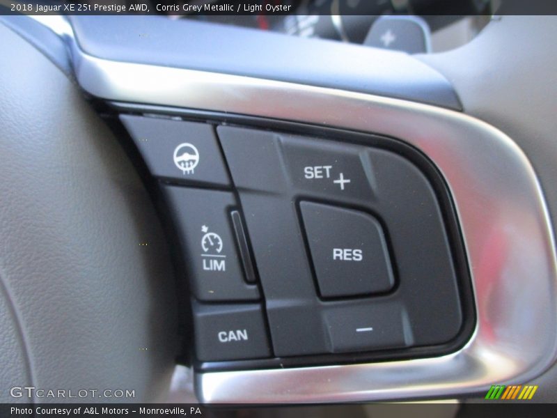 Corris Grey Metallic / Light Oyster 2018 Jaguar XE 25t Prestige AWD