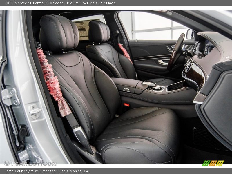 Iridium Silver Metallic / Black 2018 Mercedes-Benz S 450 Sedan