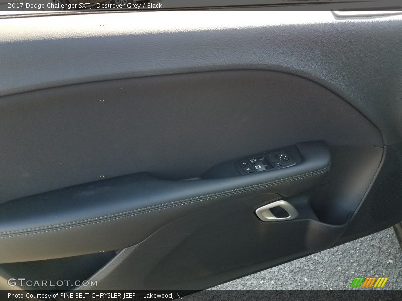 Destroyer Grey / Black 2017 Dodge Challenger SXT