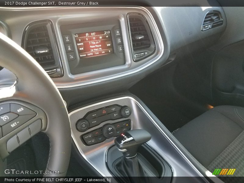 Destroyer Grey / Black 2017 Dodge Challenger SXT