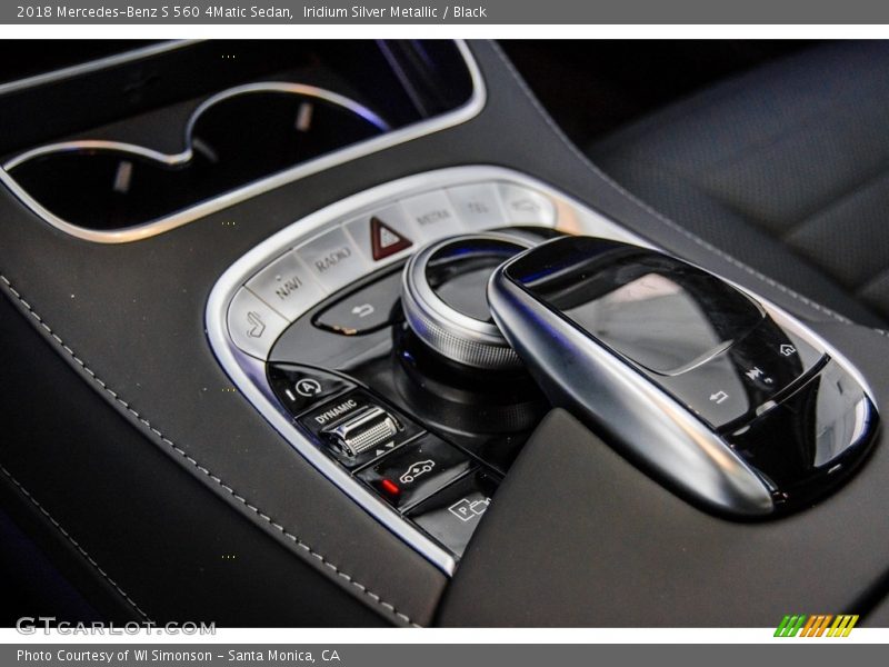 Controls of 2018 S 560 4Matic Sedan