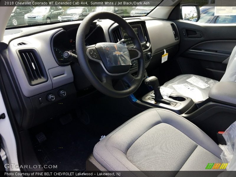 Summit White / Jet Black/Dark Ash 2018 Chevrolet Colorado WT Extended Cab 4x4