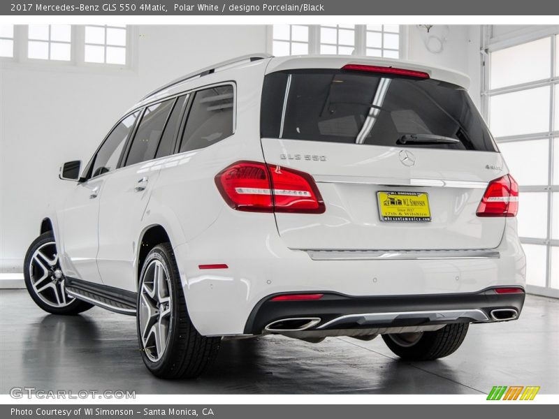 Polar White / designo Porcelain/Black 2017 Mercedes-Benz GLS 550 4Matic