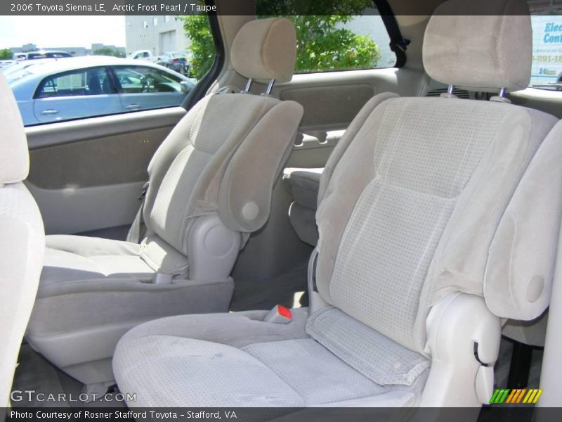 Arctic Frost Pearl / Taupe 2006 Toyota Sienna LE