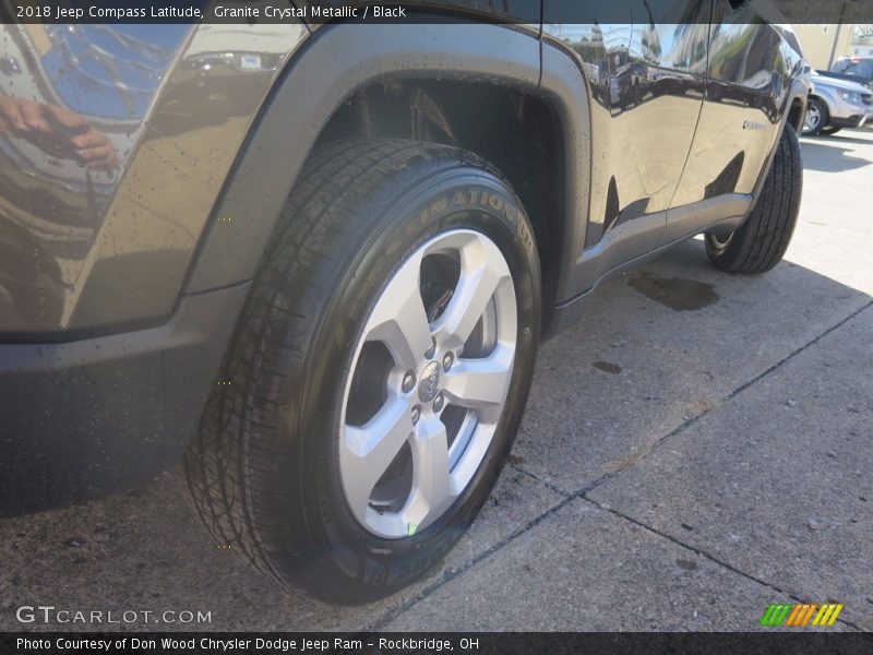 Granite Crystal Metallic / Black 2018 Jeep Compass Latitude