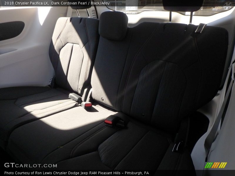 Dark Cordovan Pearl / Black/Alloy 2018 Chrysler Pacifica LX