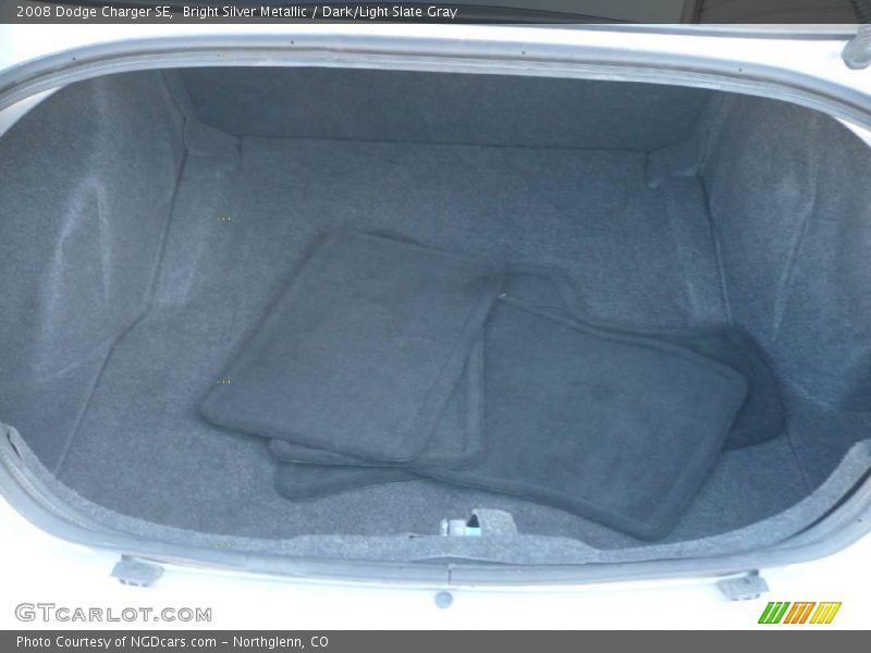 Bright Silver Metallic / Dark/Light Slate Gray 2008 Dodge Charger SE