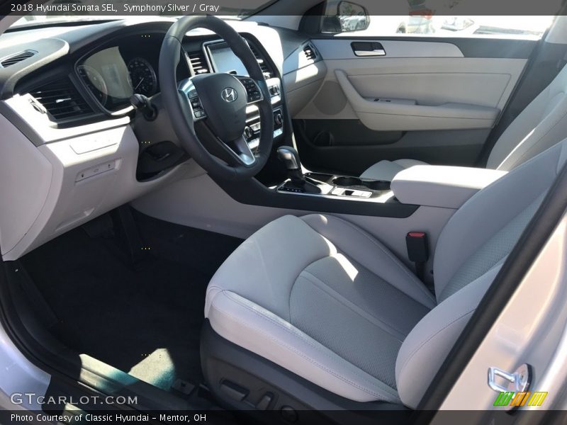 Symphony Silver / Gray 2018 Hyundai Sonata SEL