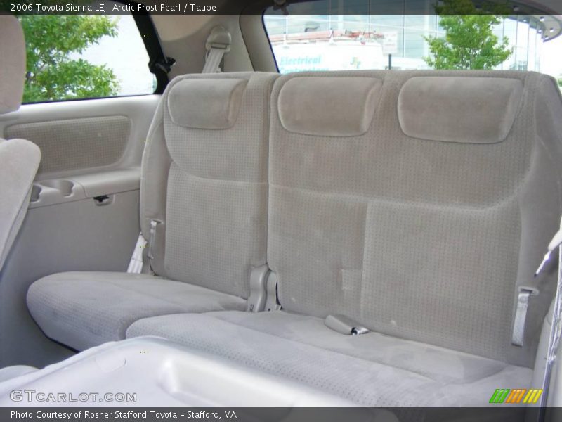 Arctic Frost Pearl / Taupe 2006 Toyota Sienna LE