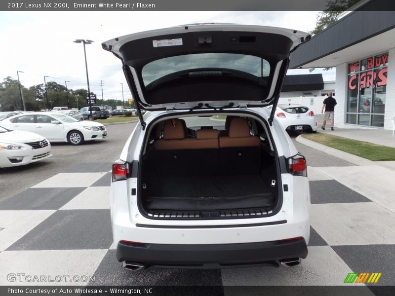 Eminent White Pearl / Flaxen 2017 Lexus NX 200t