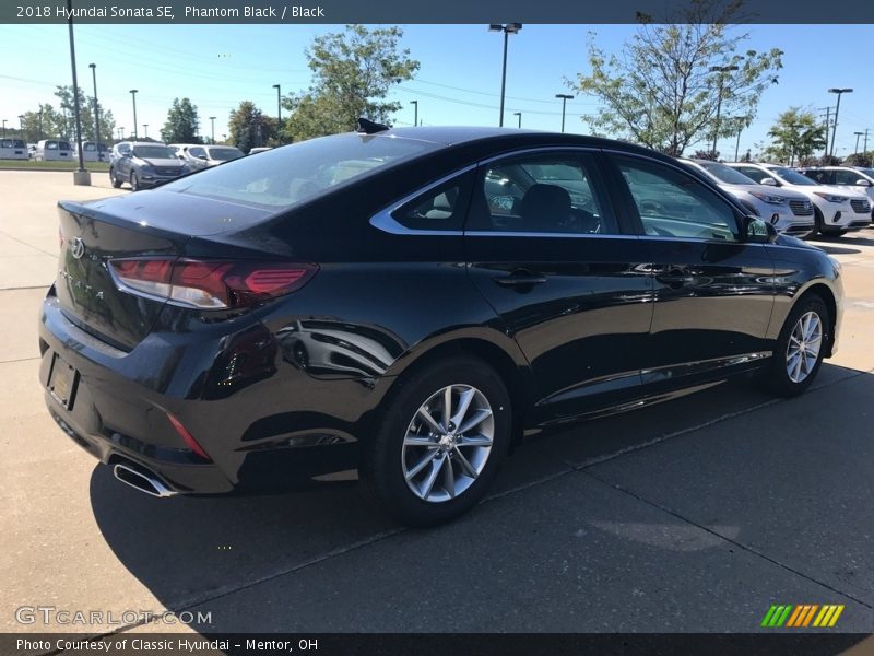 Phantom Black / Black 2018 Hyundai Sonata SE
