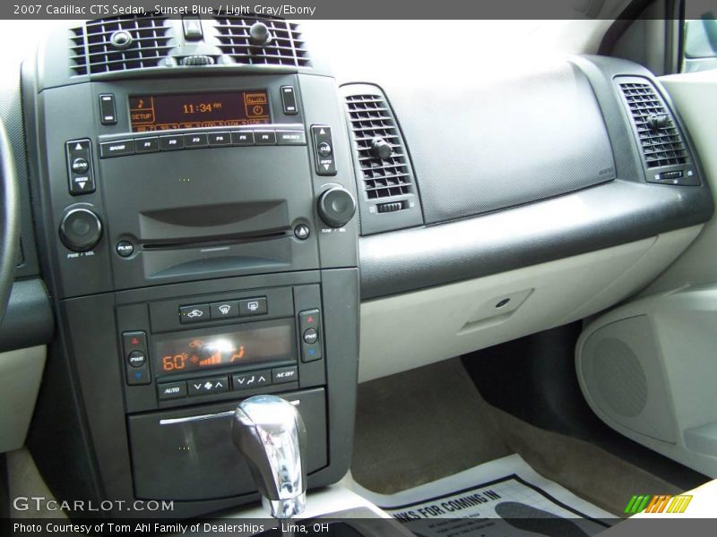 Sunset Blue / Light Gray/Ebony 2007 Cadillac CTS Sedan