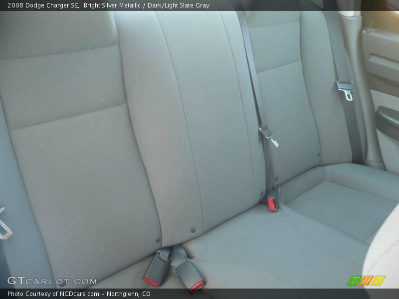 Bright Silver Metallic / Dark/Light Slate Gray 2008 Dodge Charger SE