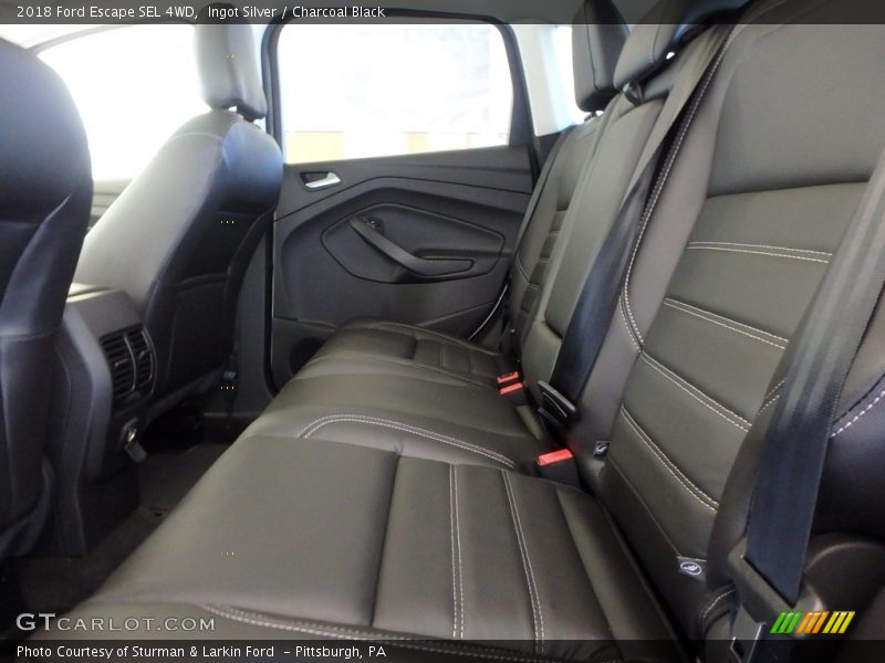 Ingot Silver / Charcoal Black 2018 Ford Escape SEL 4WD