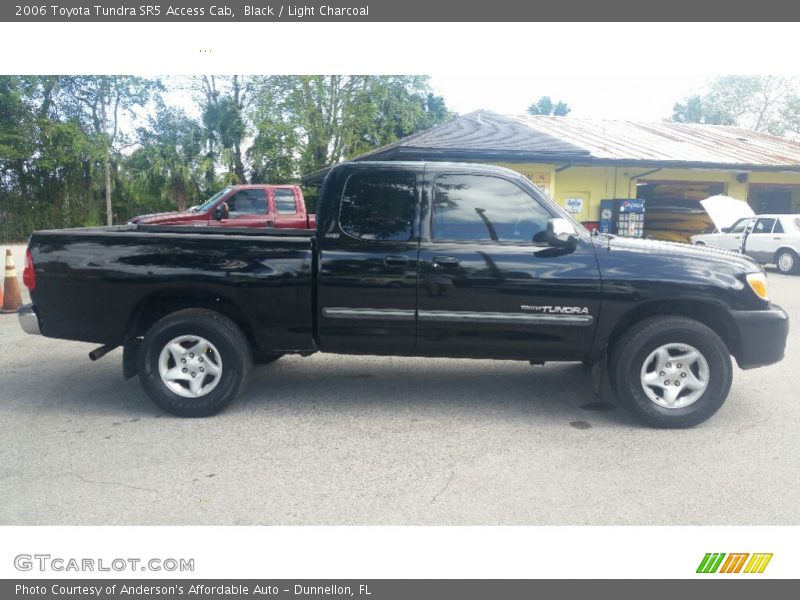 Black / Light Charcoal 2006 Toyota Tundra SR5 Access Cab