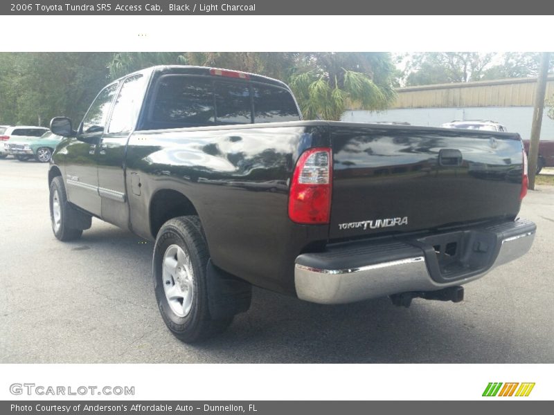 Black / Light Charcoal 2006 Toyota Tundra SR5 Access Cab