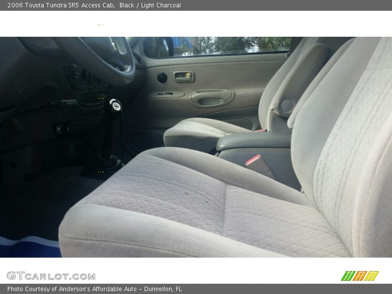 Black / Light Charcoal 2006 Toyota Tundra SR5 Access Cab