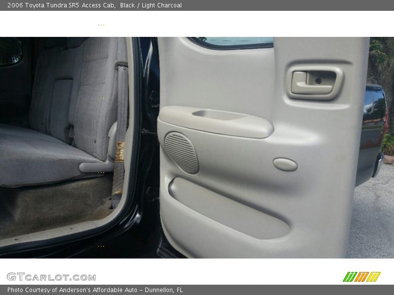 Black / Light Charcoal 2006 Toyota Tundra SR5 Access Cab