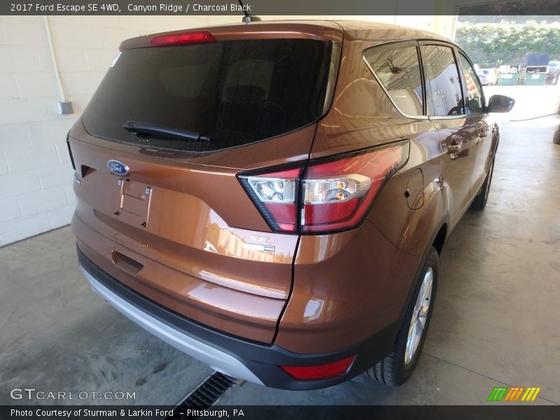 Canyon Ridge / Charcoal Black 2017 Ford Escape SE 4WD