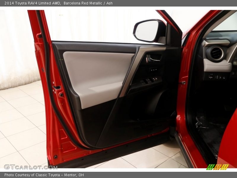 Barcelona Red Metallic / Ash 2014 Toyota RAV4 Limited AWD
