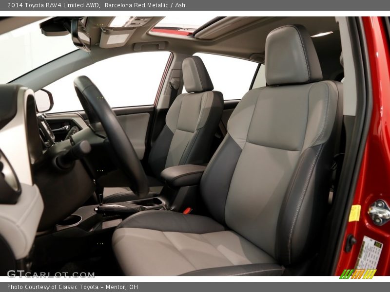 Barcelona Red Metallic / Ash 2014 Toyota RAV4 Limited AWD