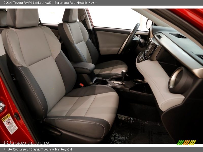 Barcelona Red Metallic / Ash 2014 Toyota RAV4 Limited AWD