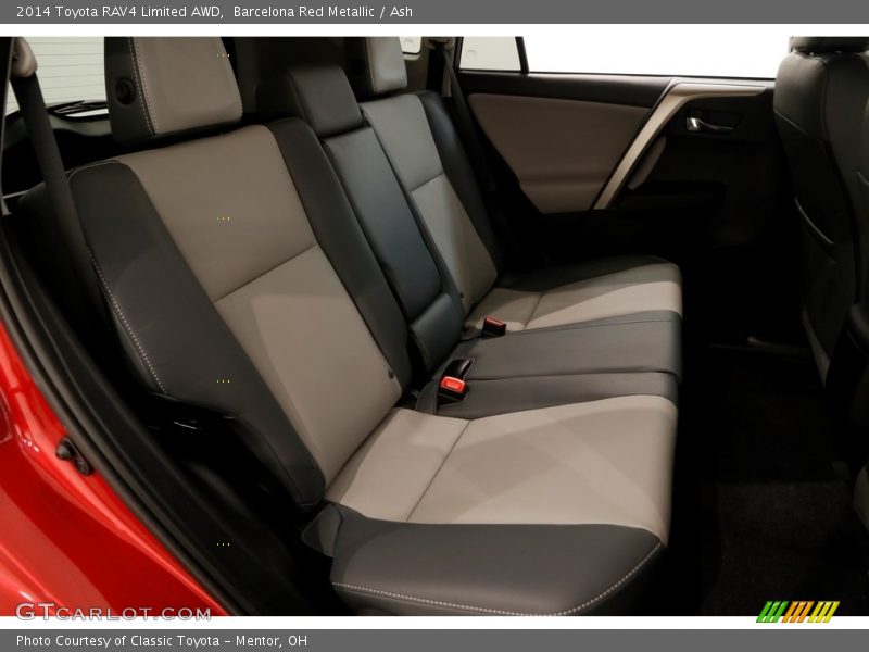 Barcelona Red Metallic / Ash 2014 Toyota RAV4 Limited AWD