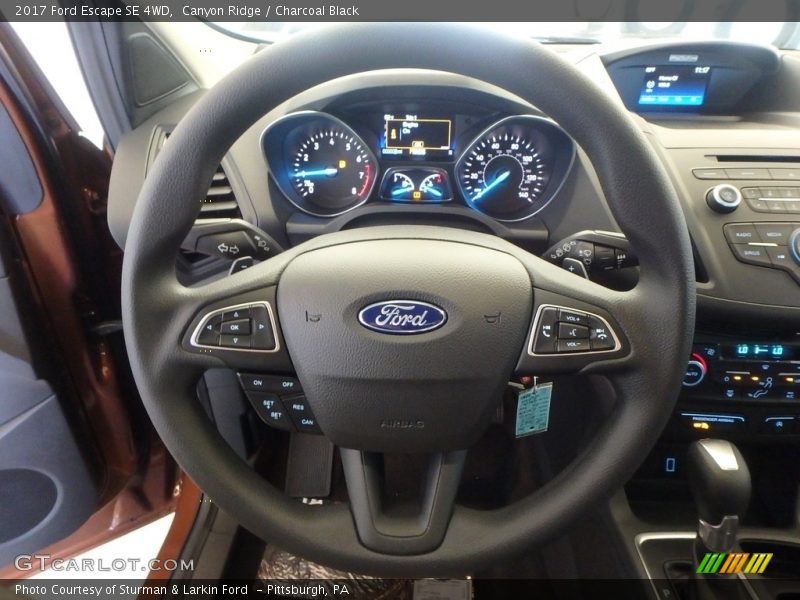 Canyon Ridge / Charcoal Black 2017 Ford Escape SE 4WD