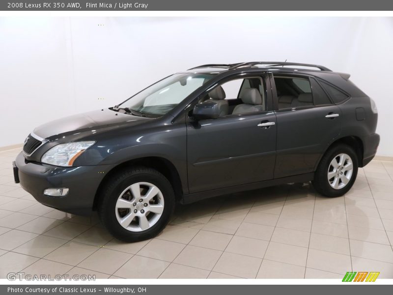 Flint Mica / Light Gray 2008 Lexus RX 350 AWD