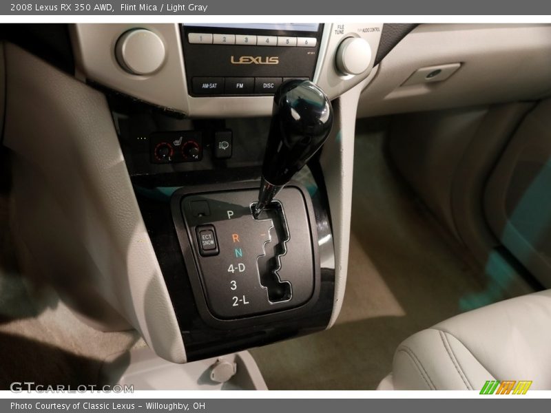 Flint Mica / Light Gray 2008 Lexus RX 350 AWD