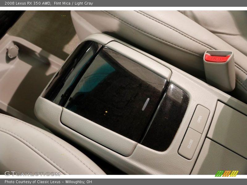 Flint Mica / Light Gray 2008 Lexus RX 350 AWD